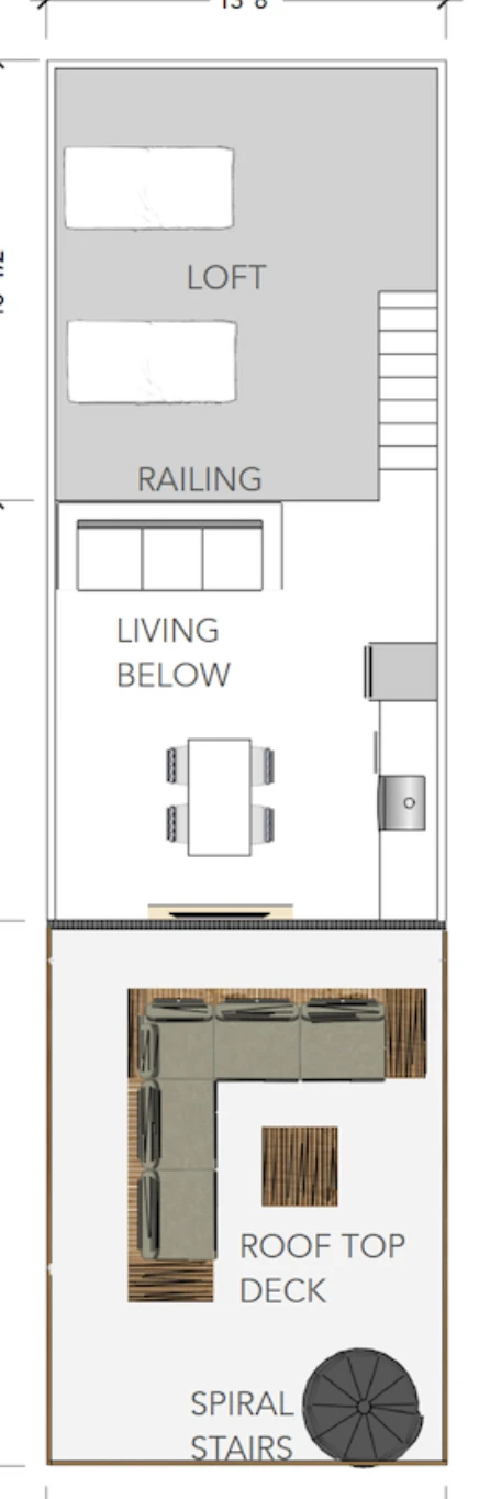 Yellowstone deck and loft